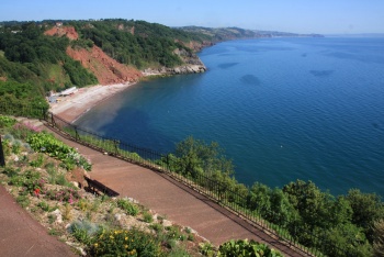 Babbacombe Downs and Gardens, Torquay, South Devon