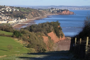 The Ness (viewpoint Shaldon, Teign Estuary and Teignmouth), Shaldon, South Devon
