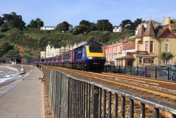 The Devon Line Railway, Teignmouth, South Devon